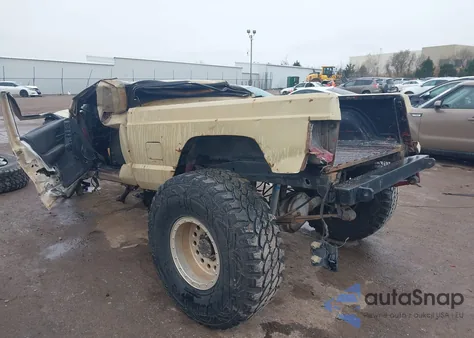 1987 Jeep Comanche из США, поврежденный, VIN 1JTMG6414HT169630